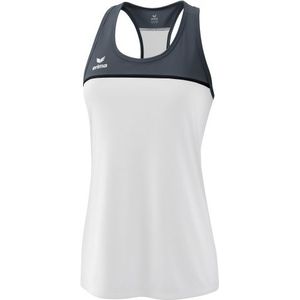 Erima - Change - Tanktop - Wit - Slate Grey - Zwart - Functioneel Materiaal