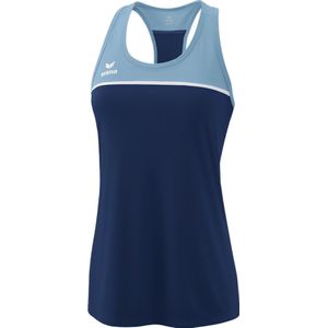 Erima Change Tanktop Dames - New Navy Faded Denim Wit