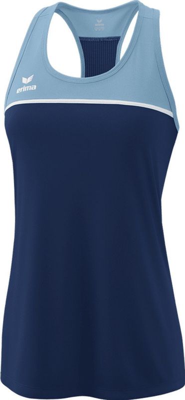 Erima - Change - Tanktop - New Navy / Faded Denim / Wit - 100% Gerecycled Polyester