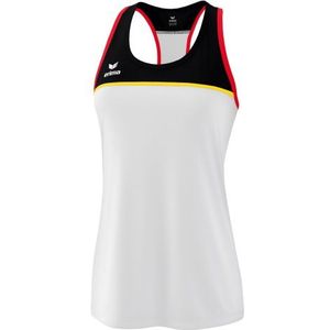 Erima Change Tanktop Dames - Wit / Zwart / Rood | Maat: 38