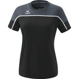 Erima Change T-Shirt Dames - Zwart Slate Grey Wit