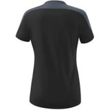 Erima Change T-Shirt Dames - Zwart Slate Grey Wit