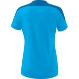 ERIMA Change T-Shirt Dames - Curacao - Mykonos - Wit - Sportshirt