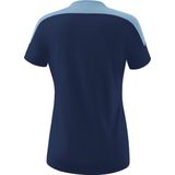 Erima - Change T-Shirt - New Navy / Faded Denim / Wit - 100% Gerecycled Polyester