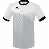 Erima - Mantua Shirt - Korte Mouw - Wit / Zwart - 100% Gerecycled Polyester