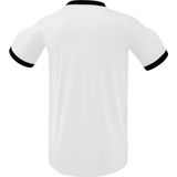 Erima - Mantua Shirt Korte Mouw - Wit / Zwart - 100% Gerecycled Polyester