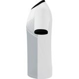 Erima - Mantua Shirt Korte Mouw - Wit / Zwart - 100% Gerecycled Polyester