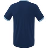 Erima Mantua Shirt Korte Mouw Kinderen - New Navy / Faded Denim | Maat: 128