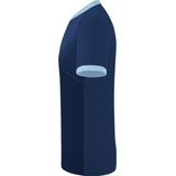 Erima Mantua Shirt Korte Mouw Kinderen - New Navy / Faded Denim | Maat: 128