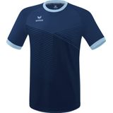 Erima Mantua Shirt Korte Mouw Kinderen - New Navy / Faded Denim | Maat: 128