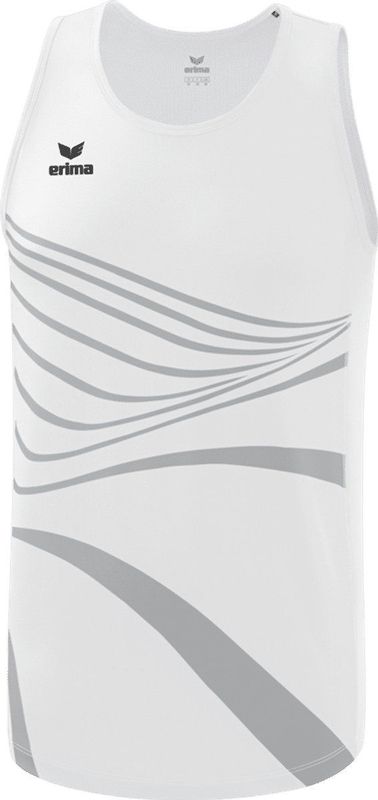 Erima - Racing - Hardloopsinglet - Wit - 100% Gerecycled Polyester