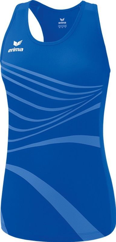 Erima - Racing Hardloopsinglet - Royal - 100% Gerecycled Polyester