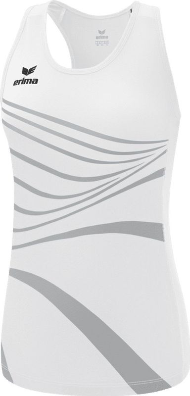 Erima - Racing - Hardloopsinglet - Wit - 100% Gerecycled Polyester