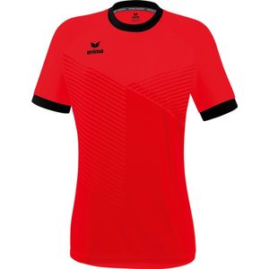Erima - Mantua Shirt Korte Mouw - Rood - Dames - Sportshirt