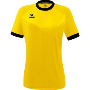 Erima - Mantua Shirt - Korte Mouw - Geel / Zwart - Gerecycled Polyester