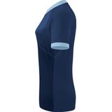 Erima - Mantua Shirt - Korte Mouw - New Navy / Faded Denim - 100% Gerecycled Polyester