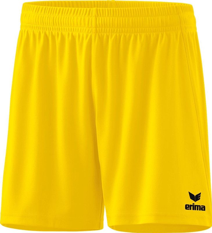 Erima - Rio 2.0 - Short - Geel - 100% Polyester, Tailleband met Rijgkoord