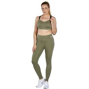 Erima Dames Studio Line Power Bra, Deep Lichen Green, XL