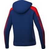 Erima - Evo Star - Trainingsjack - Marine / Rood - Materiaal: Functioneel