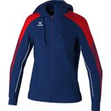 Erima - Evo Star - Trainingsjack - Marine / Rood - Materiaal: Functioneel