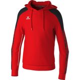 Erima Evo Star Sweatshirt Met Capuchon Kinderen - Rood / Zwart |