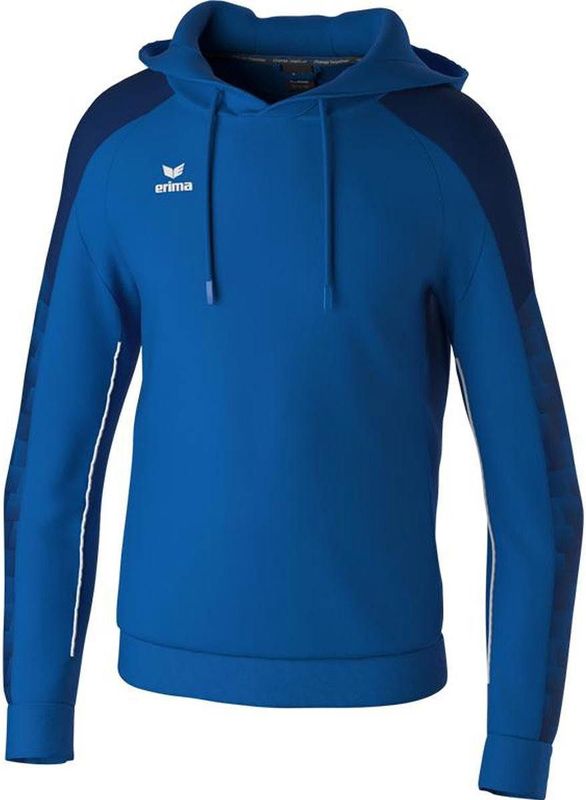 Erima Evo Star Sweatshirt Met Capuchon Kinderen - Royal / Navy |
