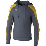 Erima Evo Star Sweatshirt Met Capuchon Heren - Grijs / Geel