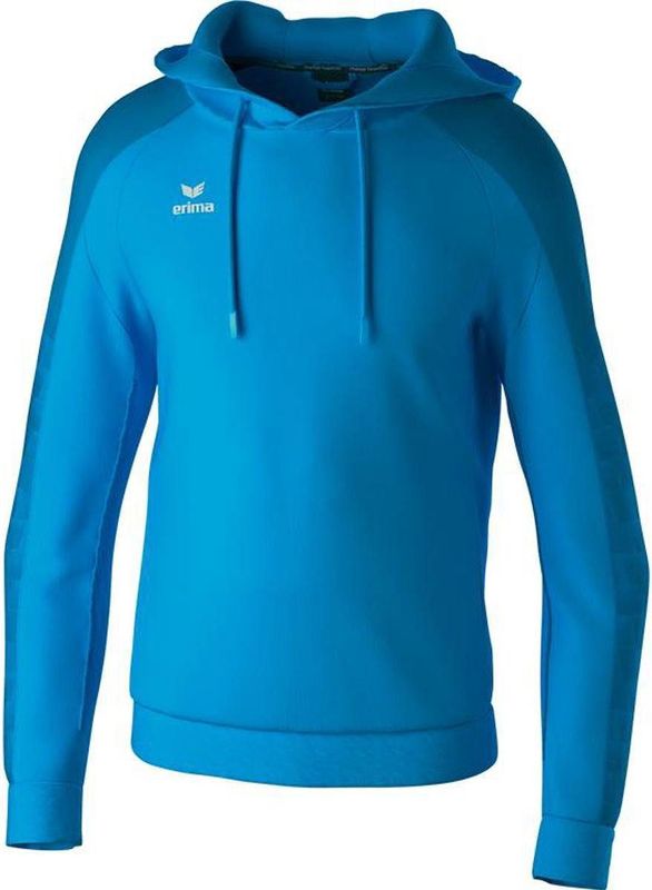 Erima Evo Star Sweatshirt Met Capuchon Kinderen - Lichtblauw / Mykonos |