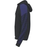 Erima - Evo Star - Sweatshirt - Zwart/Violet - 100% Gerecycled Polyester