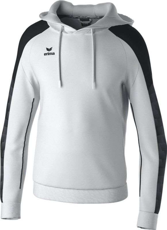 Erima Evo Star Sweatshirt Met Capuchon Kinderen - Wit / Zwart |