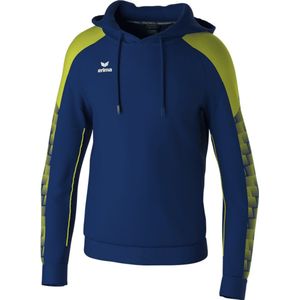 Erima Evo Star Sweatshirt Met Capuchon Kinderen - Marine / Geel |