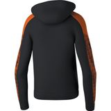 Erima - Evo Star - Sweatshirt - Zwart/Violet - 100% Gerecycled Polyester