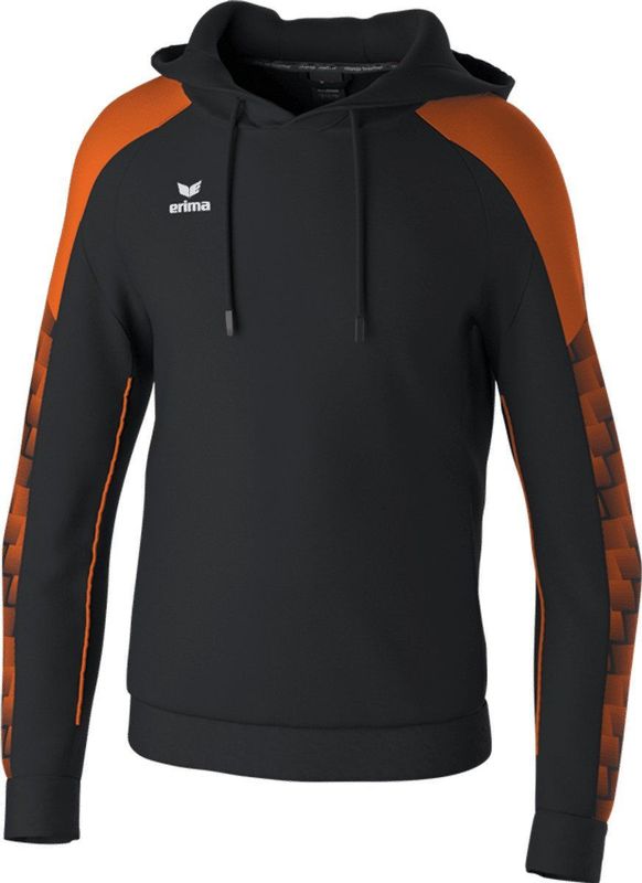 Erima - Evo Star - Sweatshirt - Zwart/Violet - 100% Gerecycled Polyester