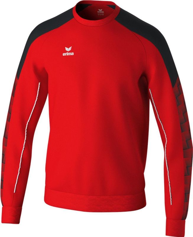 Erima Evo Star Sweatshirt Kinderen - Rood / Zwart |