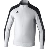 Erima - Evo Star - Trainingsjack - Wit/Zwart - 100% Gerecycled Polyester