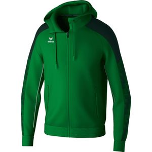Erima - Evo Star - Trainingsjack - Groen - Met Capuchon