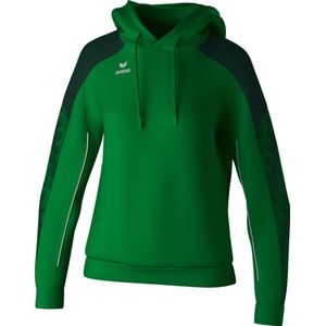 Erima Evo Star Sweatshirt Met Capuchon Dames - Groen