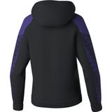 Erima Evo Star Sweatshirt Met Capuchon Dames - Zwart / Paars