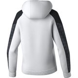 Erima Evo Star Sweatshirt Met Capuchon Dames - Wit / Zwart
