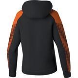 Erima Evo Star Sweatshirt Met Capuchon Dames - Zwart / Paars