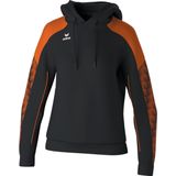 Erima Evo Star Sweatshirt Met Capuchon Dames - Zwart / Paars