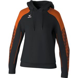 Erima Evo Star Sweatshirt Met Capuchon Dames - Zwart / Paars