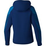 Erima Evo Star Sweatshirt Met Capuchon Dames - Marine / Rood