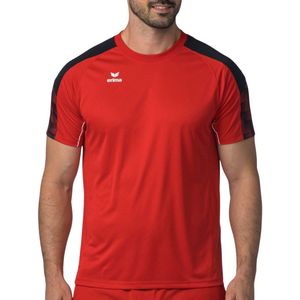 Erima Evo Star T-Shirt Heren - Rood Zwart