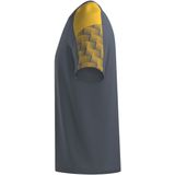 Erima Evo Star T-Shirt Kinderen - Grijs Geel