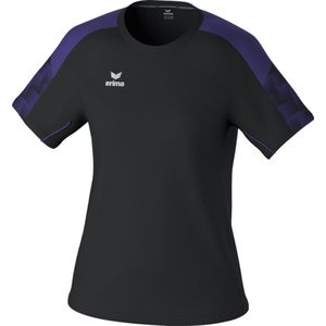 Erima Evo Star T-Shirt Dames - Zwart Violet