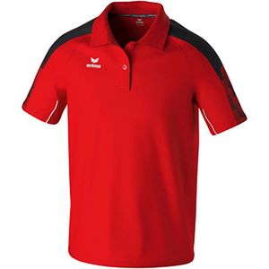 Erima Evo Star Polo Heren - Rood Zwart