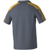 Erima - Evo Star Polo - Sportshirt - Grijs / Geel - 100% Gerecycled Polyester