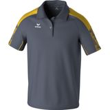 Erima - Evo Star Polo - Sportshirt - Grijs / Geel - 100% Gerecycled Polyester