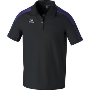 Erima Evo Star Polo Heren - Zwart Violet